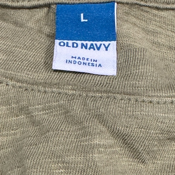 NWOT Old Navy Waist-Defined Short-Sleeve Slub-Knit Mini T-Shirt Dress - Picture 3 of 3